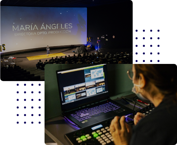 ¿Necesitas ayuda con la tecnología de tu evento?