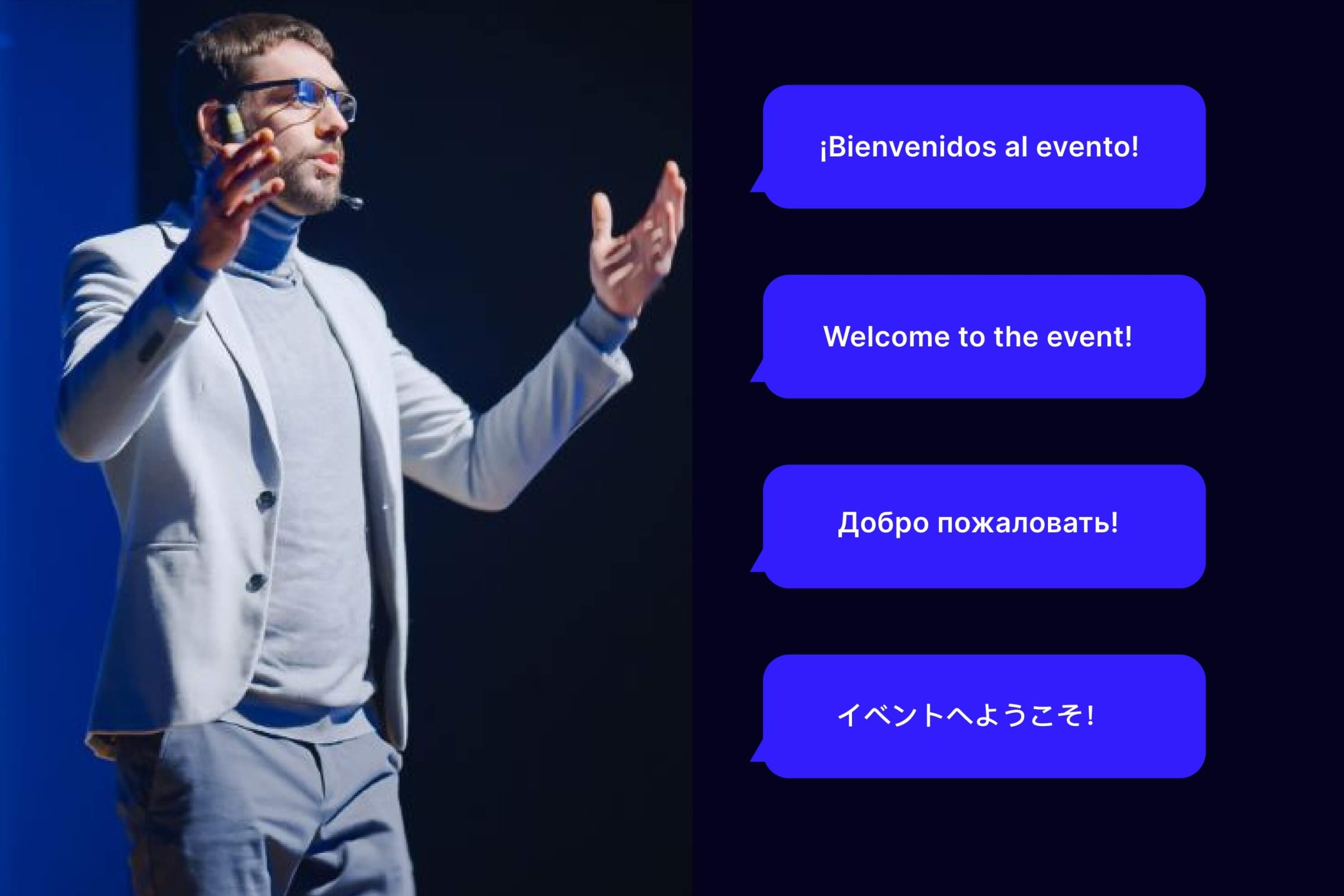 Traducción simultánea con IA