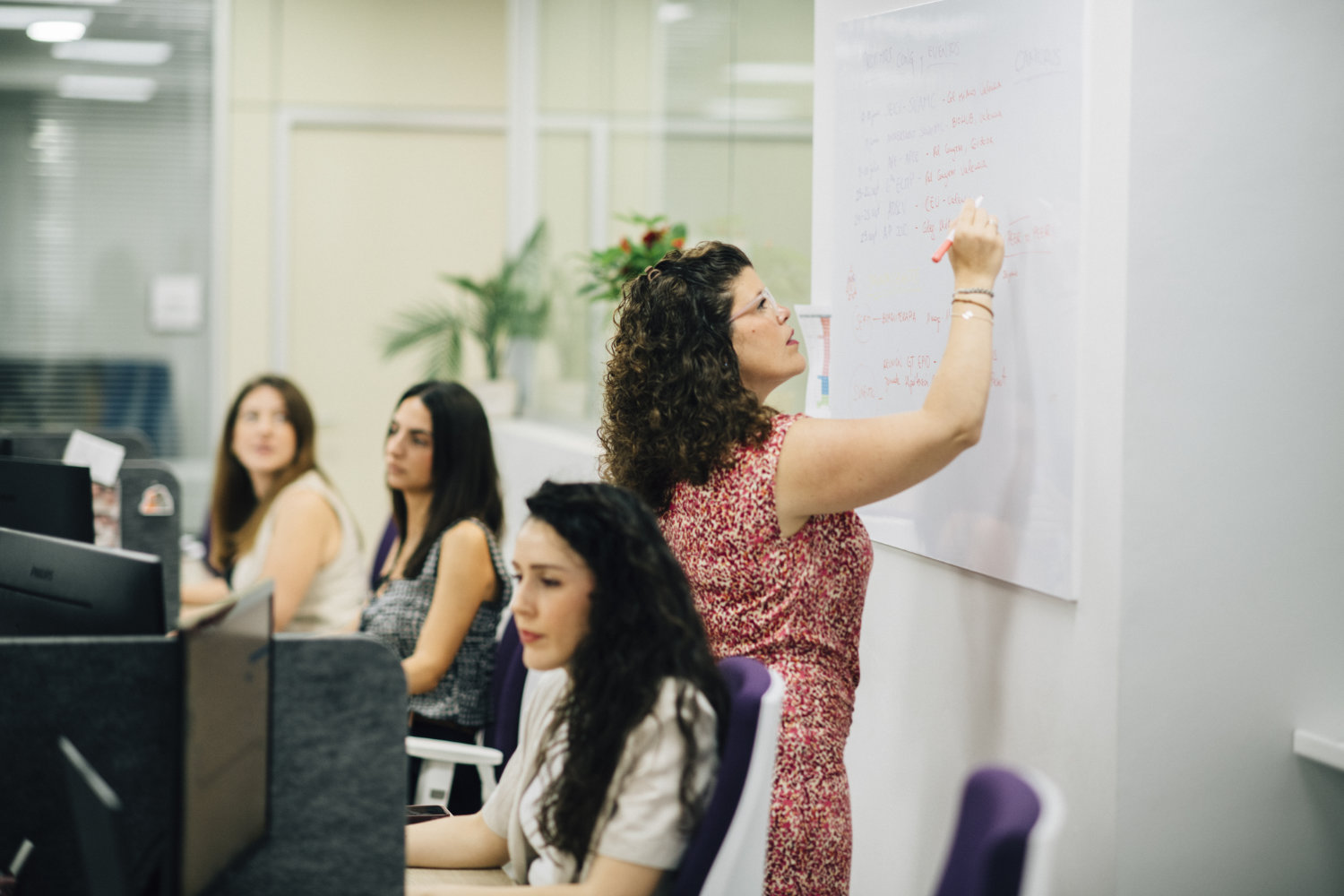 reunión trabajo Onsite dos personas